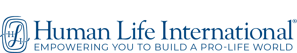 Logo Human Life International trasparente